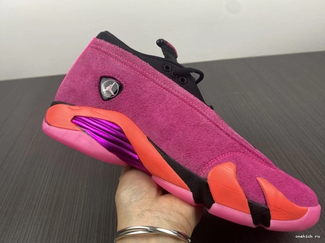 Chep Onekick DH4121-600 Pink (W) Retro 14 Shocking Low Jordan 0619